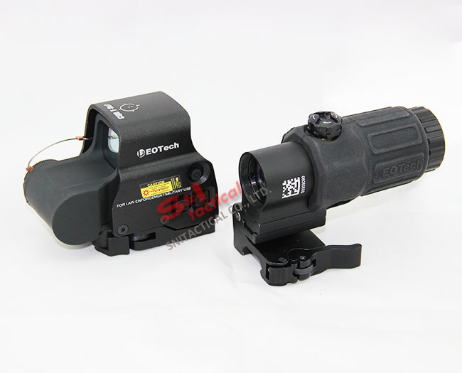 Holographic Hybrid 558 Sight II 65 MOA Circle with G33 3X Magnif